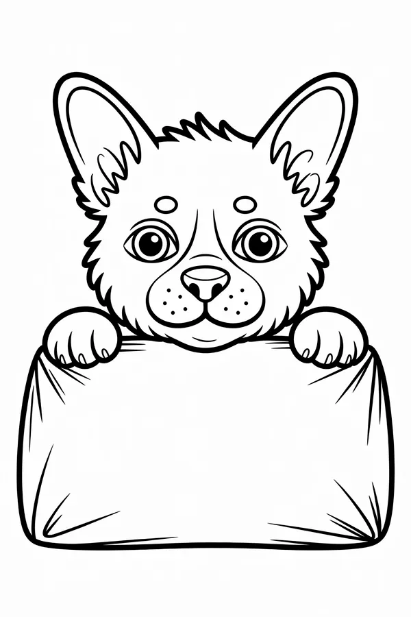 Cute Animal Soccer Peeking Moment Free Printable Coloring Page
