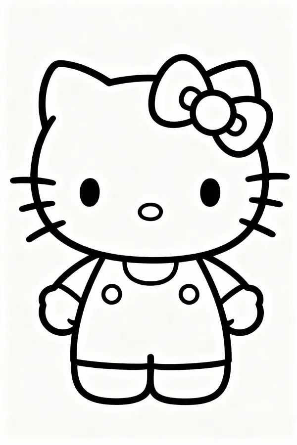 Hellokittytest Coloring Page