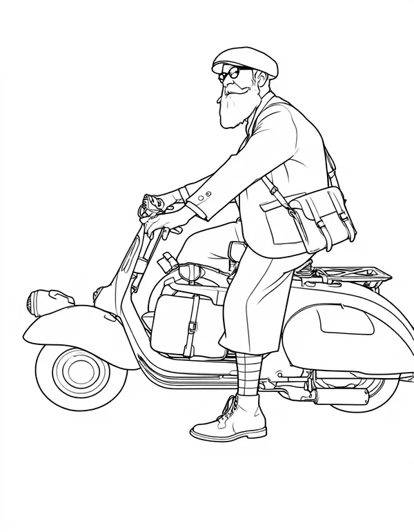 Photo Coloring Page