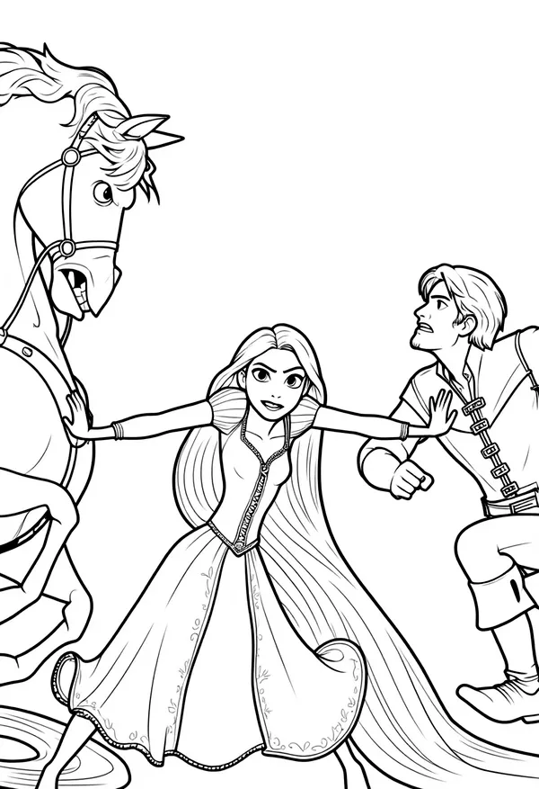 Convert This Image Into A Coloring Page