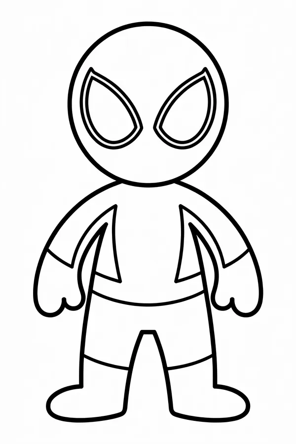 Spiderman Coloring Page