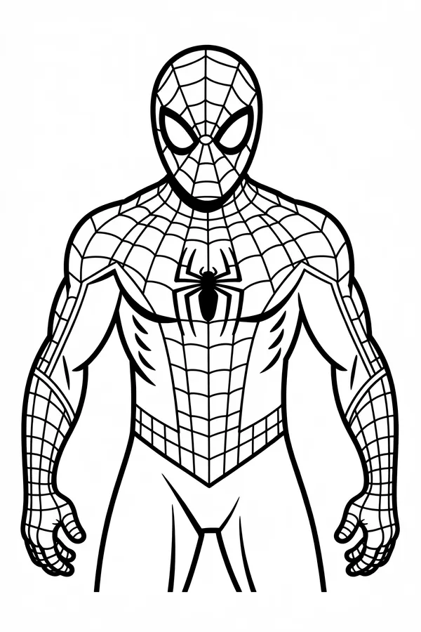 Spiderman Coloring Page