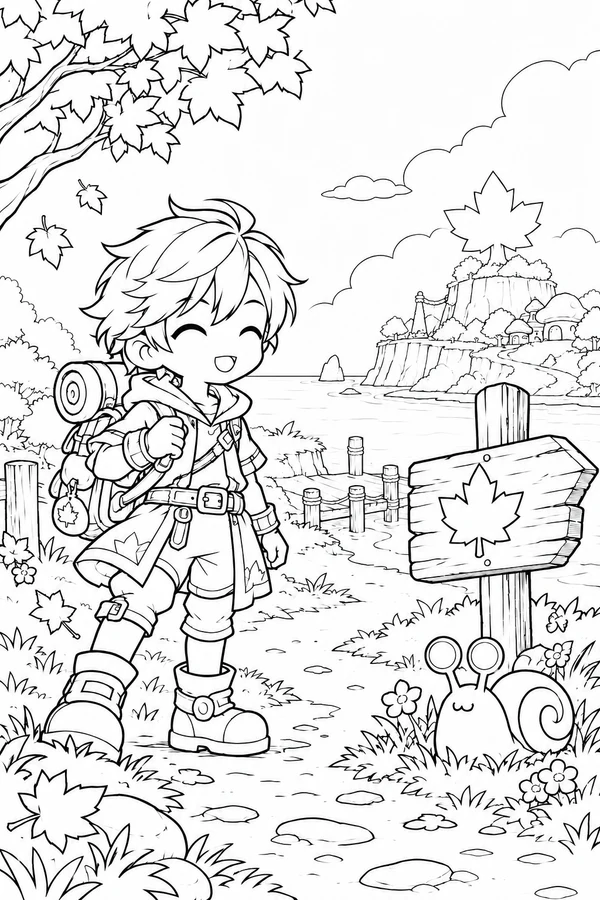 First Steps on Maple Island