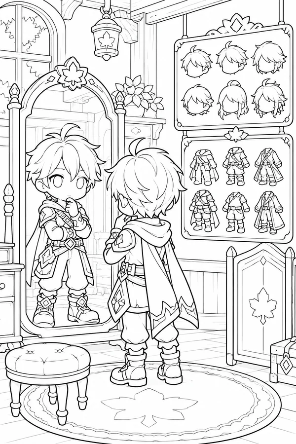 Choosing an Adventurer Look