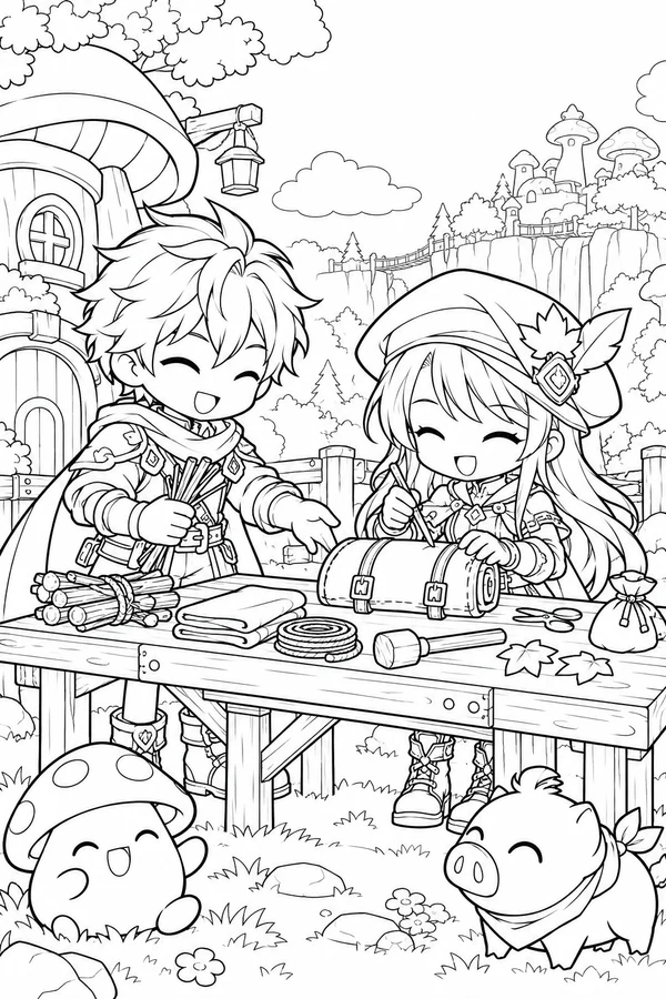Crafting at the Workbench
