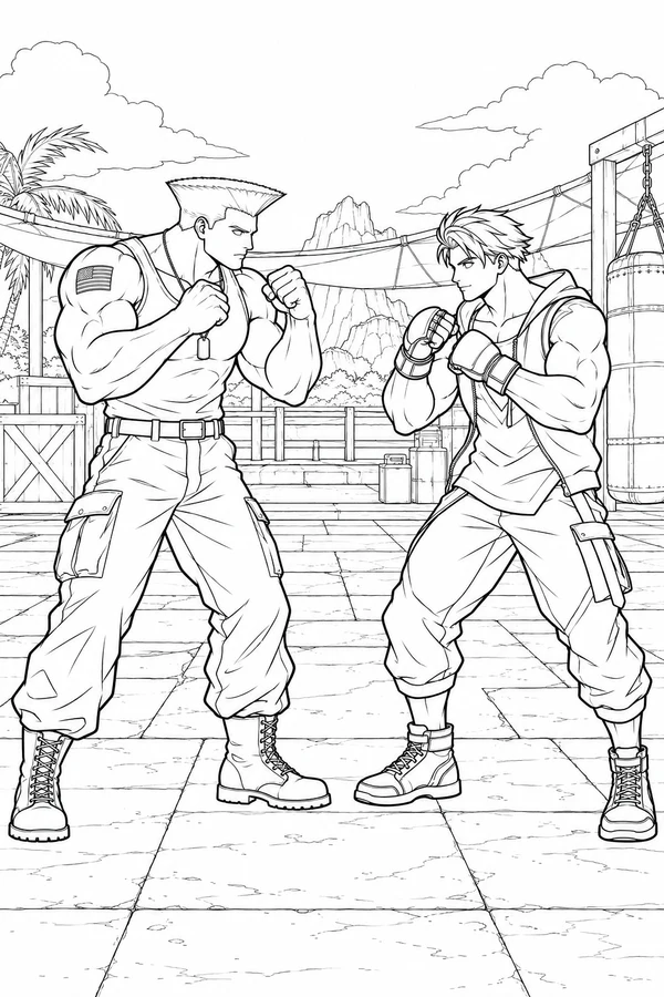 Guile and Luke Practice Spacing