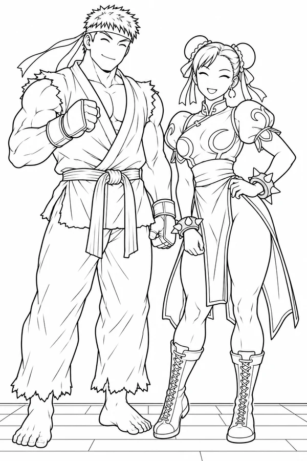 Juri and Jamie After Practice